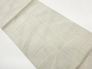 芝模様織出し名古屋帯